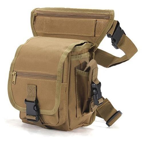 Strapazierfähige Taktische Oberschenkel-Tasche für Herren – Wasserdichtes Multi-Taschen-Design