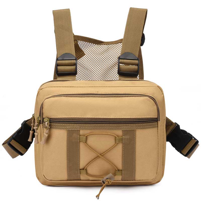 Nachhaltige taktische Brusttasche – wasserdichte Multi-Pocket Outdoor-Ausrüstung