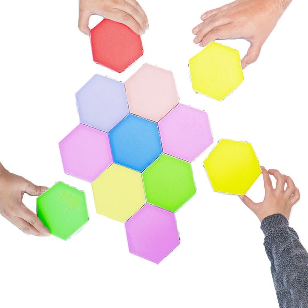Interaktive Sechseckige Beleuchtung – GlowHex
