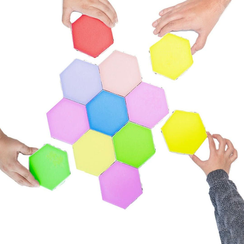 Interaktive Sechseckige Beleuchtung – GlowHex