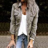 Stilvolle Damen-Jeansjacke - Elisa