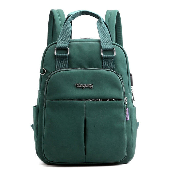 Wasserbeständiger USB-aufladbarer Anti-Diebstahl-Rucksack – Multi-Fach-Design