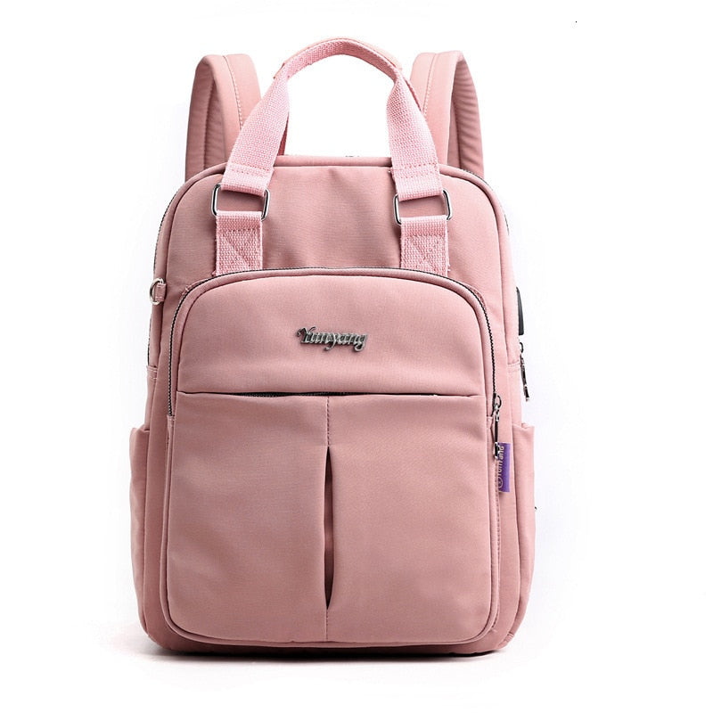Wasserbeständiger USB-aufladbarer Anti-Diebstahl-Rucksack – Multi-Fach-Design