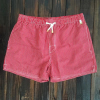 Gestreifte Herren-Shorts mit elastischem Bund – Matteo