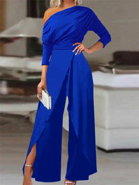 One-Shoulder Jumpsuit mit Rüschen - Valerie