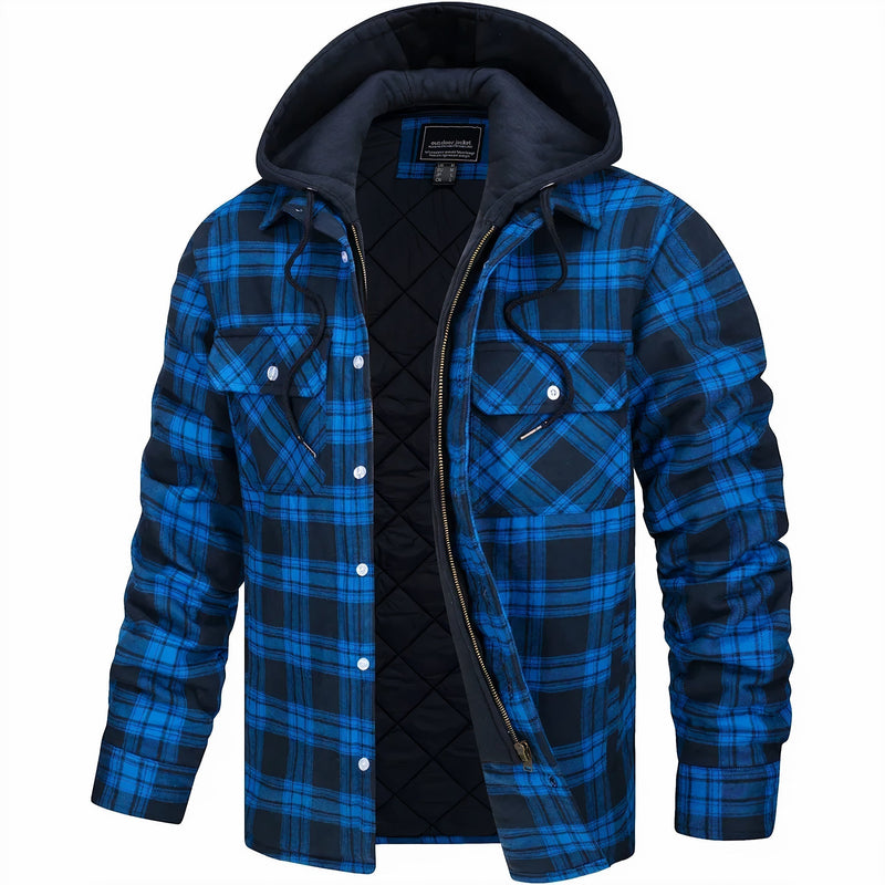 Herren Karo Herbstjacke – Finn