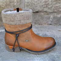 Damen Leder Stiefeletten – Maren