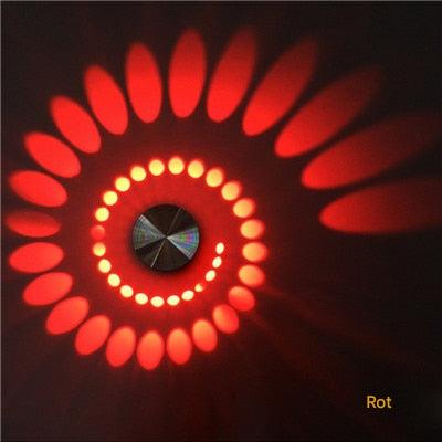 Moderne LED-Spirallampe - LumoSpiral
