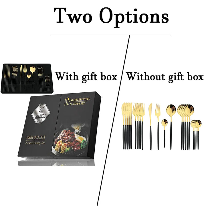 24-teiliges RVS Besteckset – Aurinox