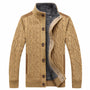 Herren Strickjacke mit warmer Innenfutter – Tobias