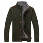 Herren Strickjacke mit warmer Innenfutter – Tobias