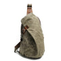 Wasserabweisende Canvas-Umhängetasche mit Anti-Diebstahlfach – MultiWear