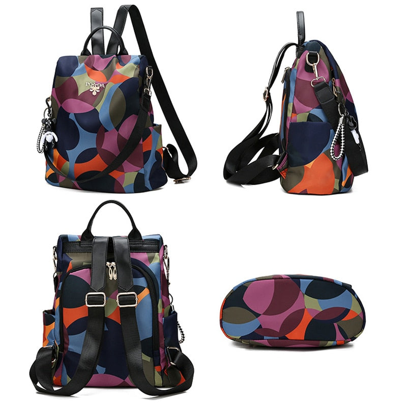 Wasserdichter Anti-Diebstahl Rucksack – Versteckter Rückenzugang & Multi-Taschen-Design