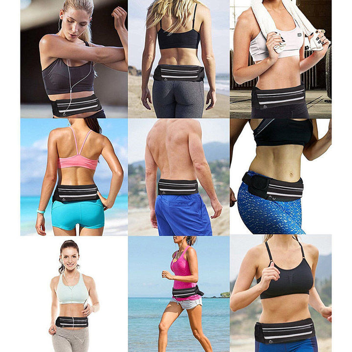 Wasserbeständiger Laufgürtel – 1+1 GRATIS Fitness- und Reistasche