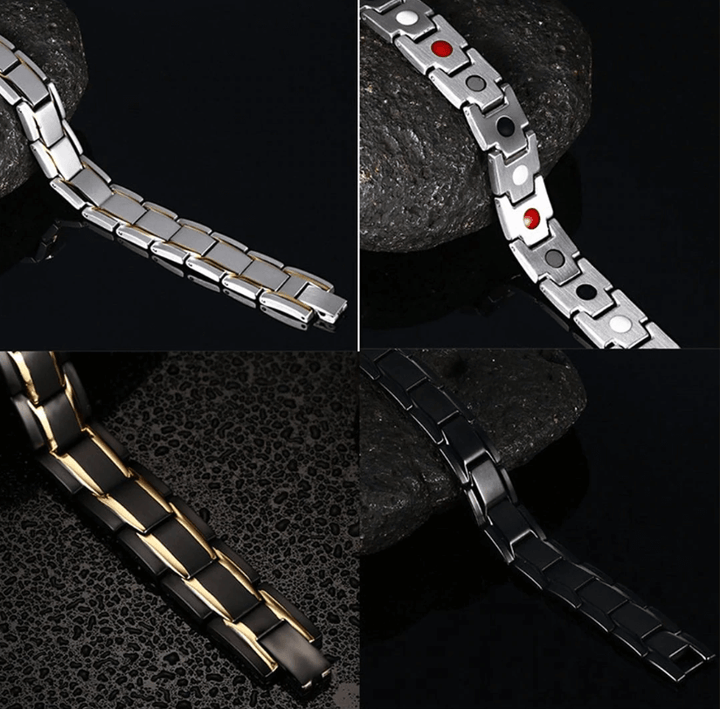 Magnetic bracelet made of stainless steel – CoreFlex